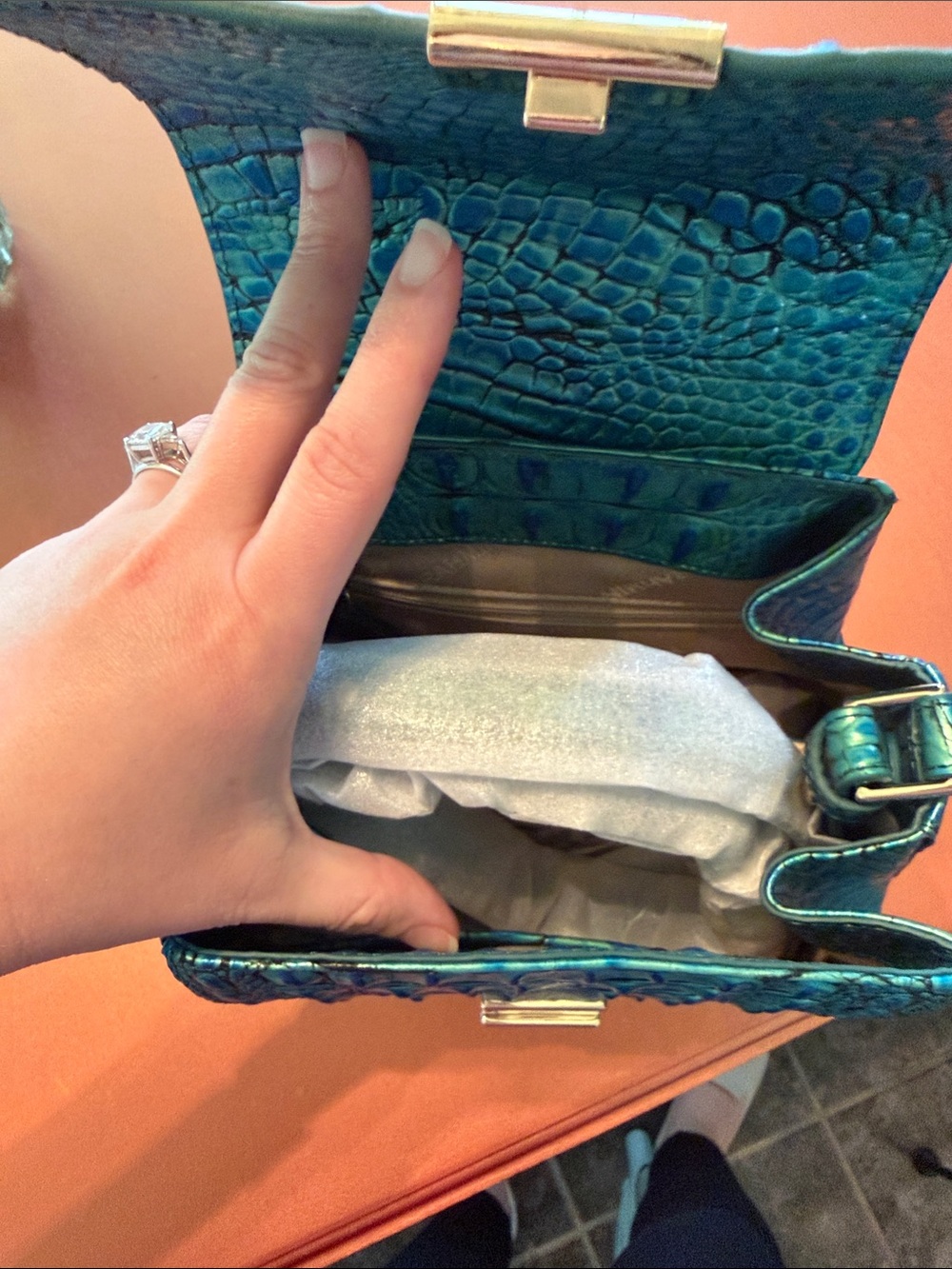 Brahmin - Margo - PEACOCK - Picture 8 of 9